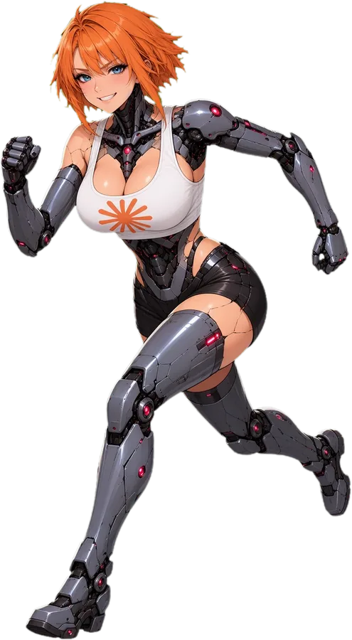 ANT android sprinting forward